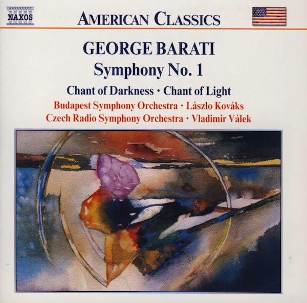 CD GEORGE BARATI • BUDAPEST SYMPHONY O - Symphony No. 1 • Chant Of Darkness 8559063 Naxos 2001 Japan ObiClassical Used