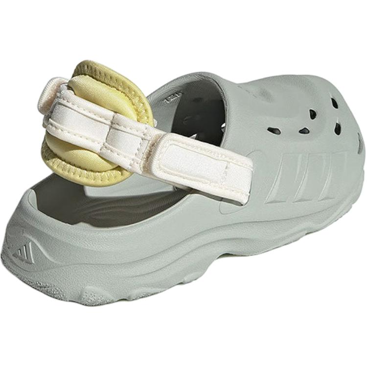 adidas MAXXCLOG Нескользящие Устойчивые к истиранию Низкие Детские Сандалии Серые Детские JS3729