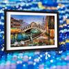 5D Diy Полный Круглый Алмазная Картина Вышивка Крестом Европейские Мосты Полный Diy Ручная Алмазная Вышивка