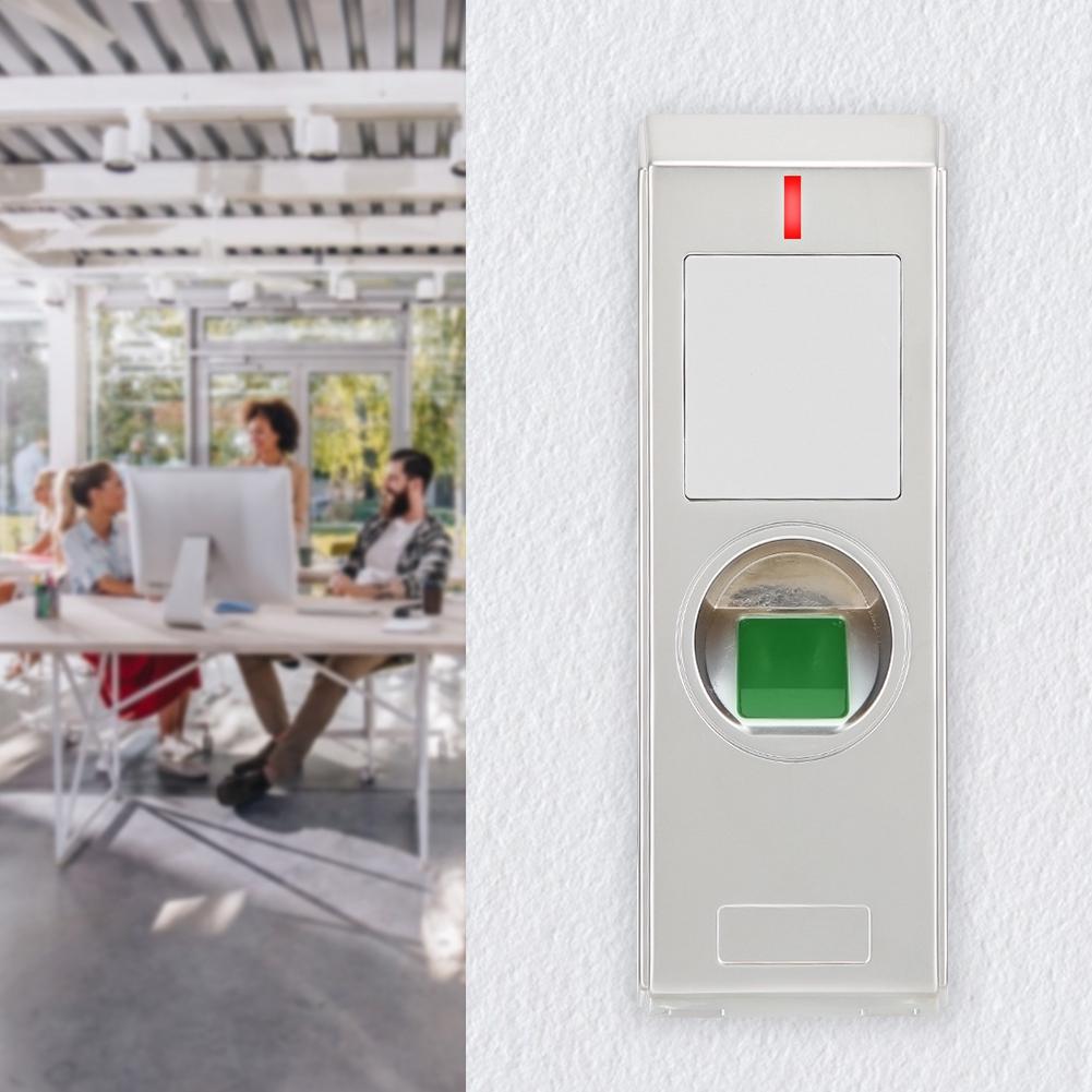 Metal IP66 Waterproof Fingerprint Access Controller Door 125KHZ ID Card Reader