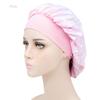 Elastic Satin Bonnet Hat Breathable Hair Bonnet Hat Fashion Head Cover  for Men Women