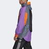 Adidas Оригинальные трилистники WB Karkaj Colorblock Ретро спортивная куртка Мужские куртки Бирюзово-серый FM3693