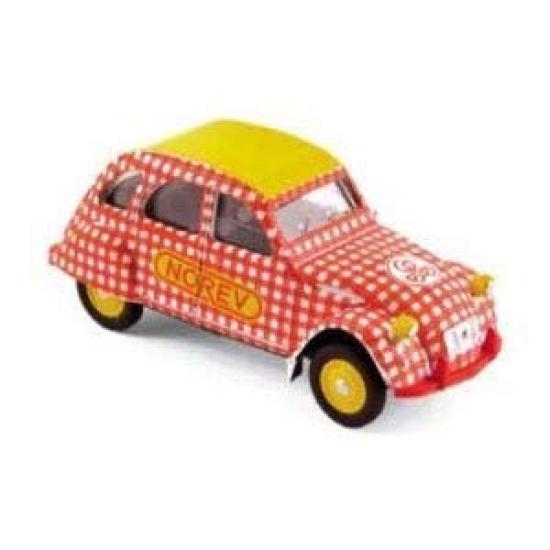 Norev Citroen 2CV 6 Велогонка 1/64 Красный/Белый
