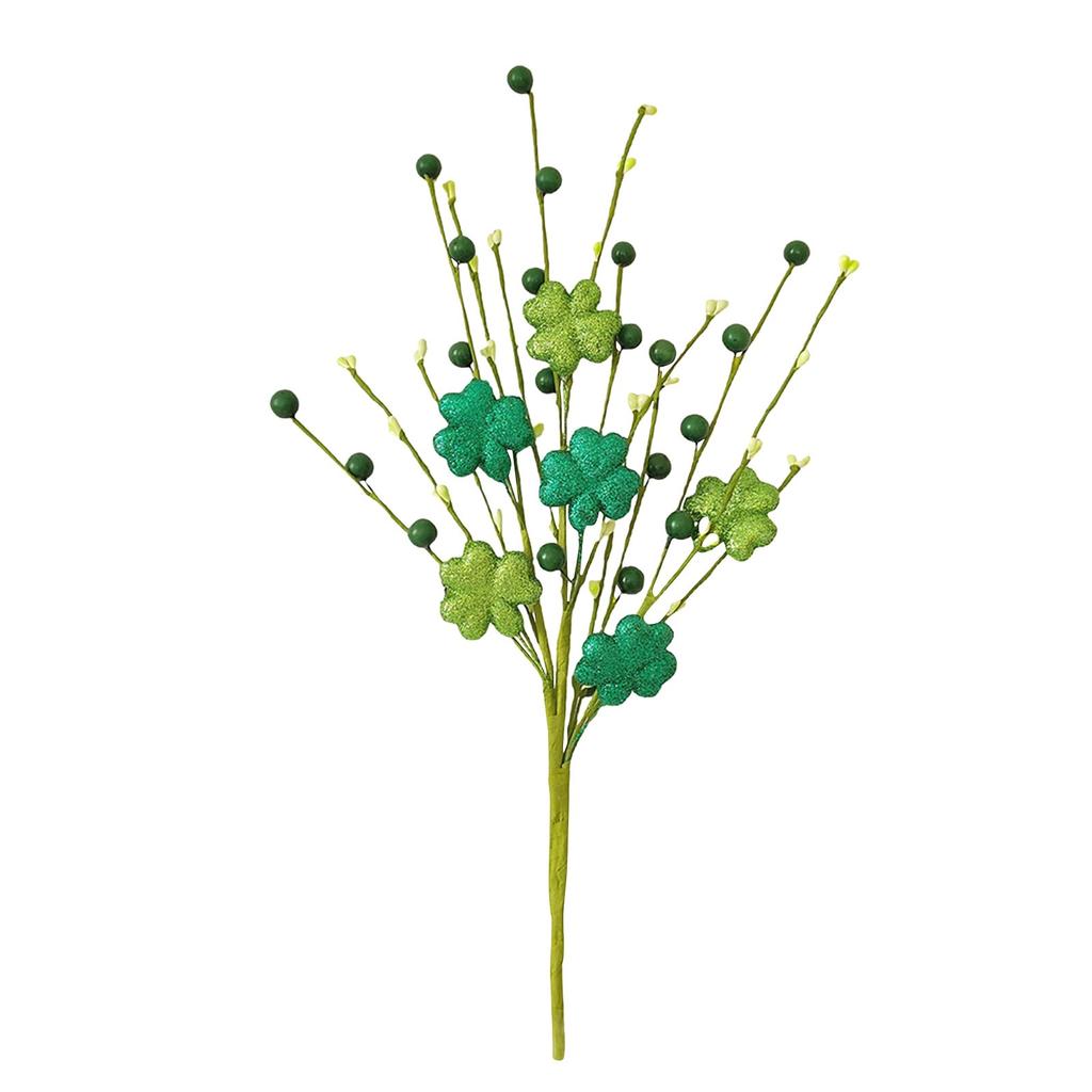 St. Patrick's Hat Cutting Festival Green Branch Decoration Flower Arrangement