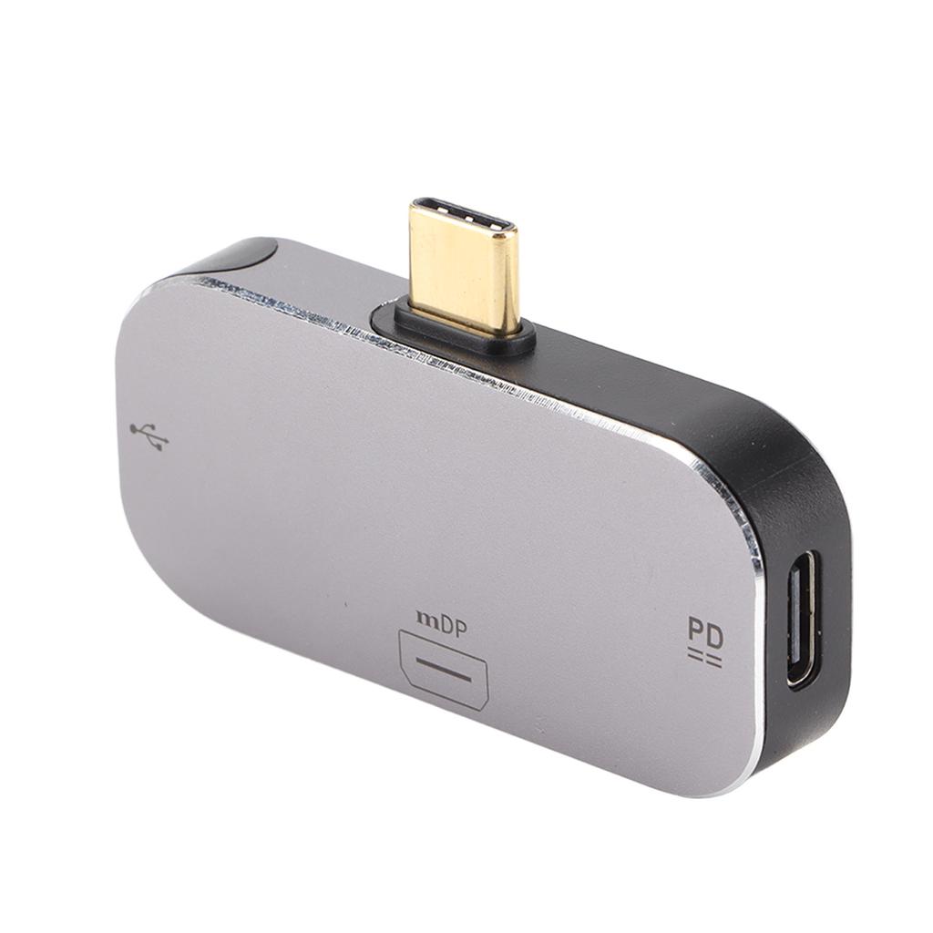 Док-станция 3 в 1 Type C Male на Mini DP USB A Type C Female USB C Dock для Windows для Android для OS X