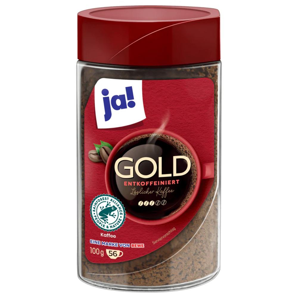 Ja Ya Gold Decaffeinated Instant Coffee 100g
