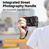 Plastic Camera Grip Handle Street Grip Vlog Holder for Insta360 Ace Pro 2/1 Camera Accessories
