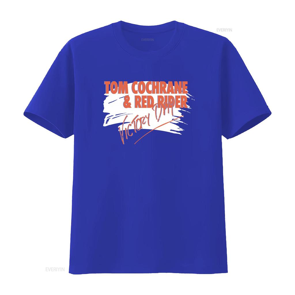 Vintage Tom Cochrane Red Rider Victory Day Tour T shirt Size vintage Washed Versatile Soft Casual Top For Everyday Wear