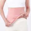 Traceless Fleece Waist Warmer High Elastic Abdominal Wrap  Elderly People