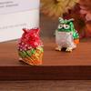 Owl Zinc Alloy Jewelry Box Exquisite Small Pendant Light Luxury Desktop Ornament Storage Box for Home Organization