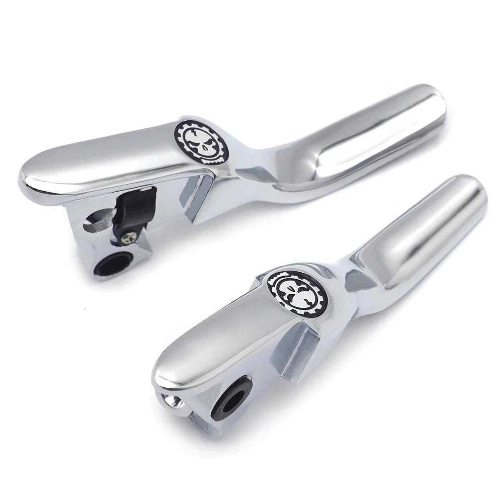 Brake Clutch Hand Lever For Harley Davidson 08-13 Touring 2014-Later FLHR and FLHRC Chrome/Black Motorcycle Parts