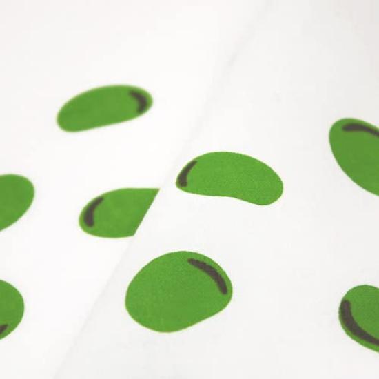 Некоторые no Anbo Тэнугуи ручной работы Токуока Сделано 35 см x 100 см (Японское полотенце) """Охагуро Сорамамэ""" (черненые бобы), ручная окраска, 100% хлопок, переплетение,