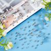 1box 100pcs 2 style Stainless Steel Beads Rondelle Mixed color 3x2.5mm Hole: 1.2~1.7mm 50pcs/style