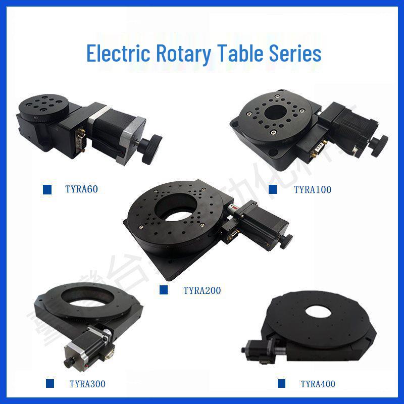Electric Control Rotary Table TYRA60/100/200 - Hollow Platform for Indexing Work