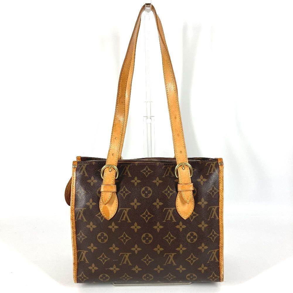 Louis Vuitton M40007 Monogram Popincourt Tote Bag Shoulder Bag Brown