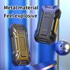 Car Metal Slider EDC Poker Push Card Anti-Stress Fidget Toy Decompression Autism Sensory Toys Stress Relief for  Adults Gifts
