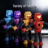 Creative Telescopic Robot Toy: Luminous, Changeable, Fun, Educational for Kids
