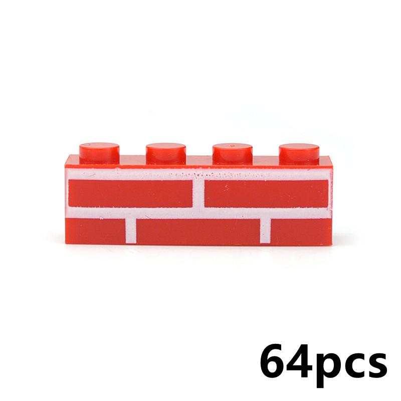 MOC Толстостенный 98283 15533 Конструктор Фигурки Строительный Блок 1x2 1x3 1x4 Точки Совместимый Военный Образовательный Игрушечный Дом Замок Кирпичики