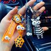 Cartoon Keychain Women Men Zebra Giraffe Keychain Funny Toy Car Accessories Gifts Novelty