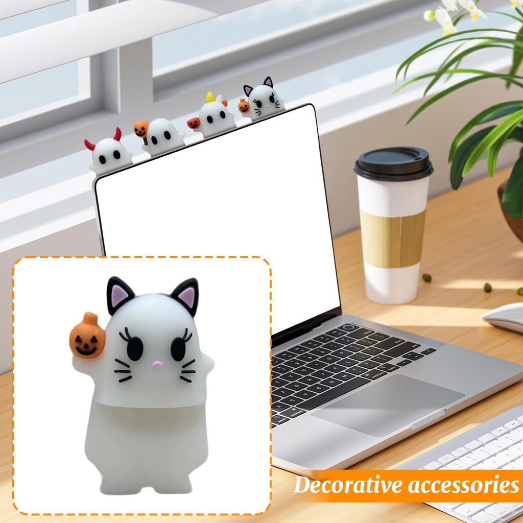 Ghostees Mystery Phone, Phone Figure Surprise Toy, Halloween Phones Shaped Doll, Applicable To All Models Of Mobile Phones