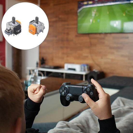 2 шт. рокерный модуль зал, электромагнитный джойстик, сменный датчик, модуль стика для большого пальца PS4/для PS5/для Xbox/для Switch Pro
