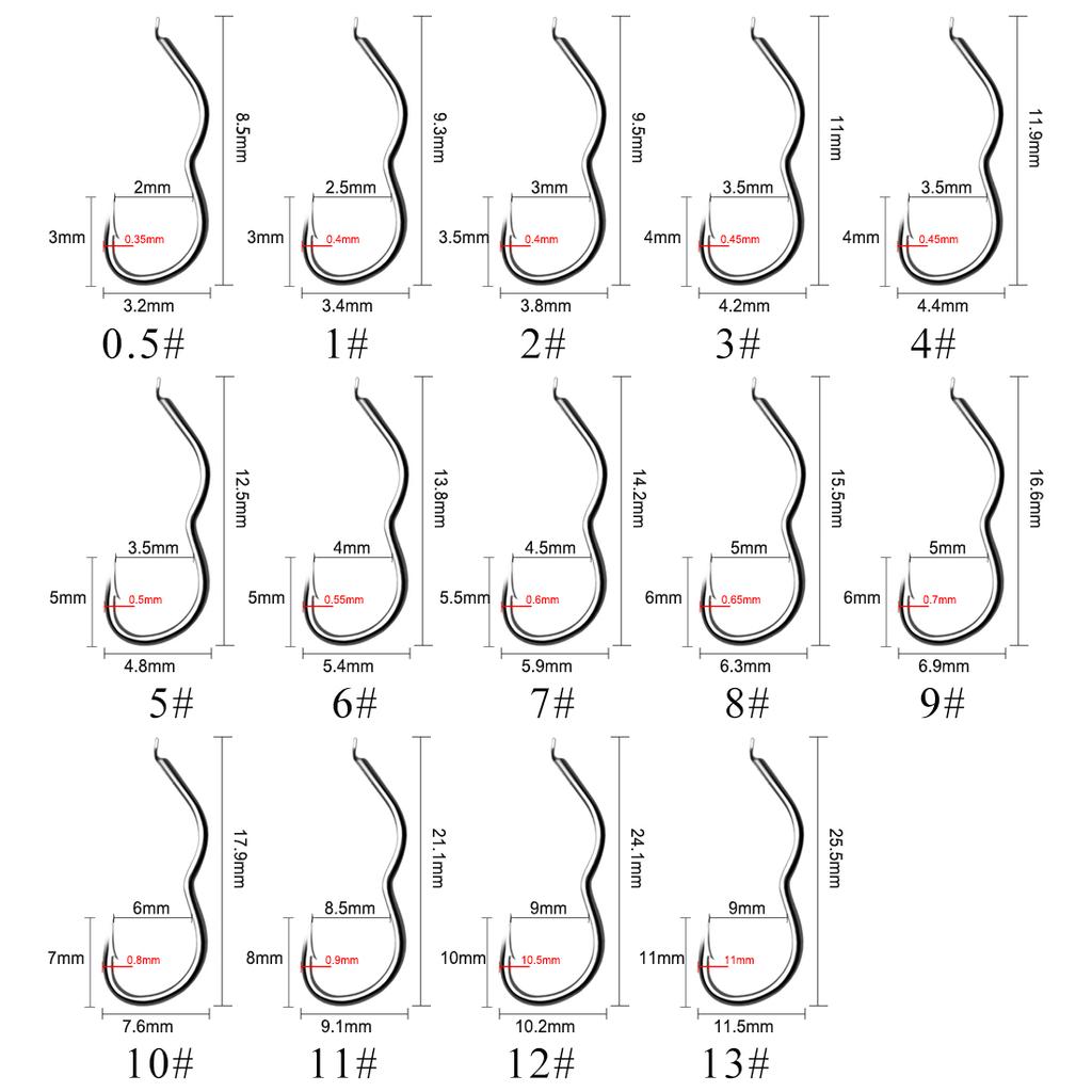 New Invention High Carbon Steel Fishing Hook Sharp Barbed Automatic Flip 12Pcs/Pack Fishhook for Carp Fishing Accessories