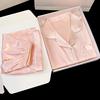 Elegant Rhinestone Button Solid Pajamas for Women Y2k Pink Sweet Fresh Summer Cool Casual Lounges New Classic Sleepwear