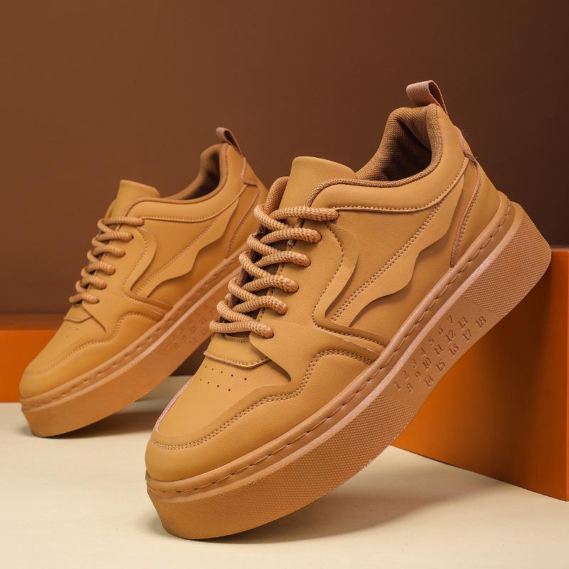 Весенние мужские кеды, рабочая износостойкая обувь, модная одинарная обувь, нескользящая универсальная повседневная обувь, простые кеды