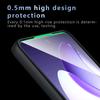For Oppo Reno13 F 5G (Reno 13 FS 5G)/4G Case Skin-Touch TPU + PC Matte Phone Back Cover, Transparent Black