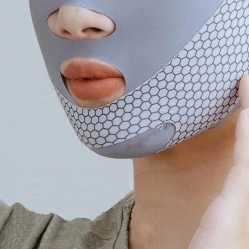 Facial Bandage, V-Face Lifting, Tightening Facial Nasolabial Folds, Sagging Mask, Full Face Lifting Artifact, Double Chin