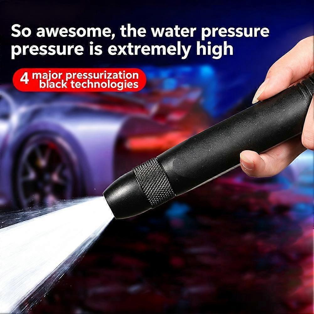 Home High-Pressure Car Wash Water Nozzle for Watering Plants and Vegetables, and Car Washing