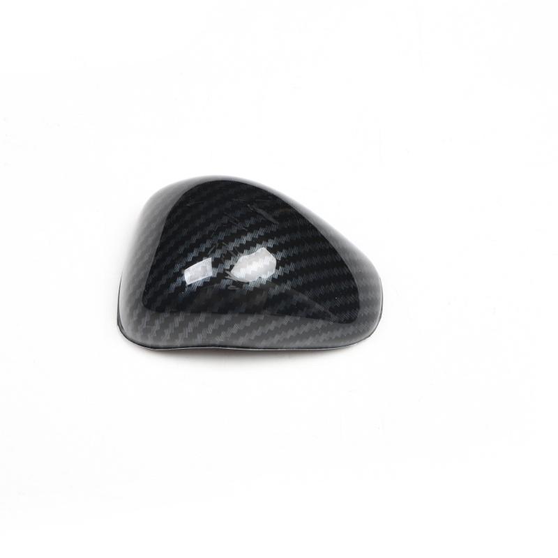 13-17model of CRIDER Rear Cup Holder with Carbon Fiber Pattern Black Navigation Panel Is Used for Car Interior Decoration