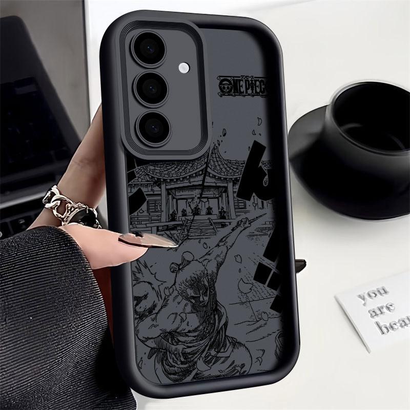 Чехол для телефона с Ророноа Зоро из манги для Samsung S26 S25 S24 S23 S21 S20 Ultra One Pieces для Galaxy S25 S24 FE S26 Plus Силиконовый чехол