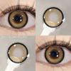Цветные контактные линзы AMARA для глаз, голубые глаза, зеленые линзы, корейские модные серые линзы, красивые зрачки, ежегодно, 2 шт./пара