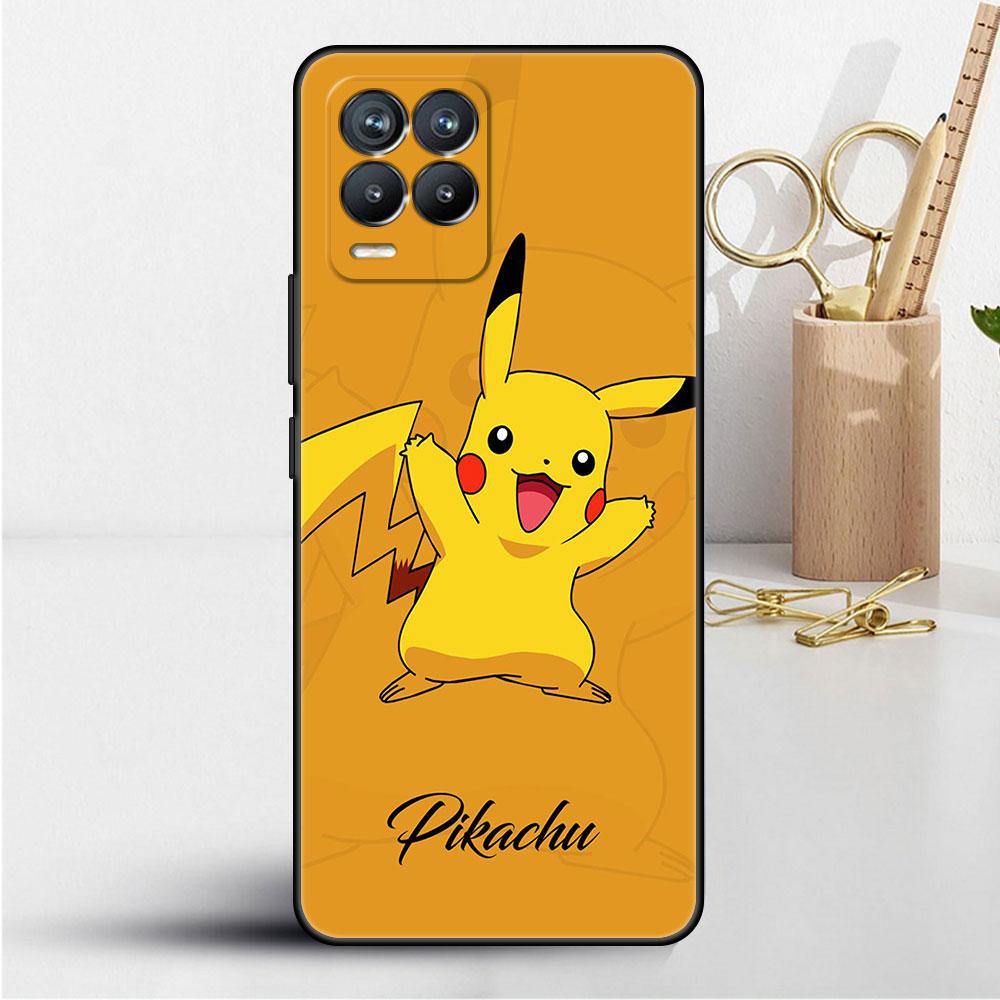 Чехол с милым мультяшным покемоном для Realme 8 C21y GT Neo 2 3 8i C21 7 C11 6 C12 C35 C3 GT 9 Pro C12 Master Funda Phone Cover