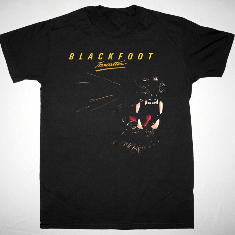 BLACKFOOT TOMCATTIN Черная Унисекс Рубашка Все размеры D240