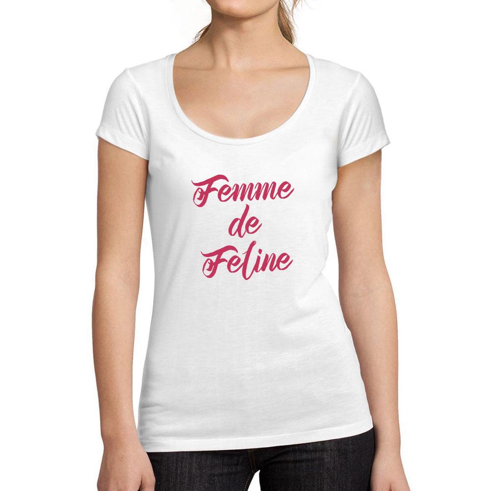 Ultrabasic Футболка Femme col Rond Decollete Femme de Feline
