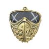 Steampunk Rivet Mask Scary Horror Half Face Mask for Masquerade Halloween Party Cosplay Costume Prop