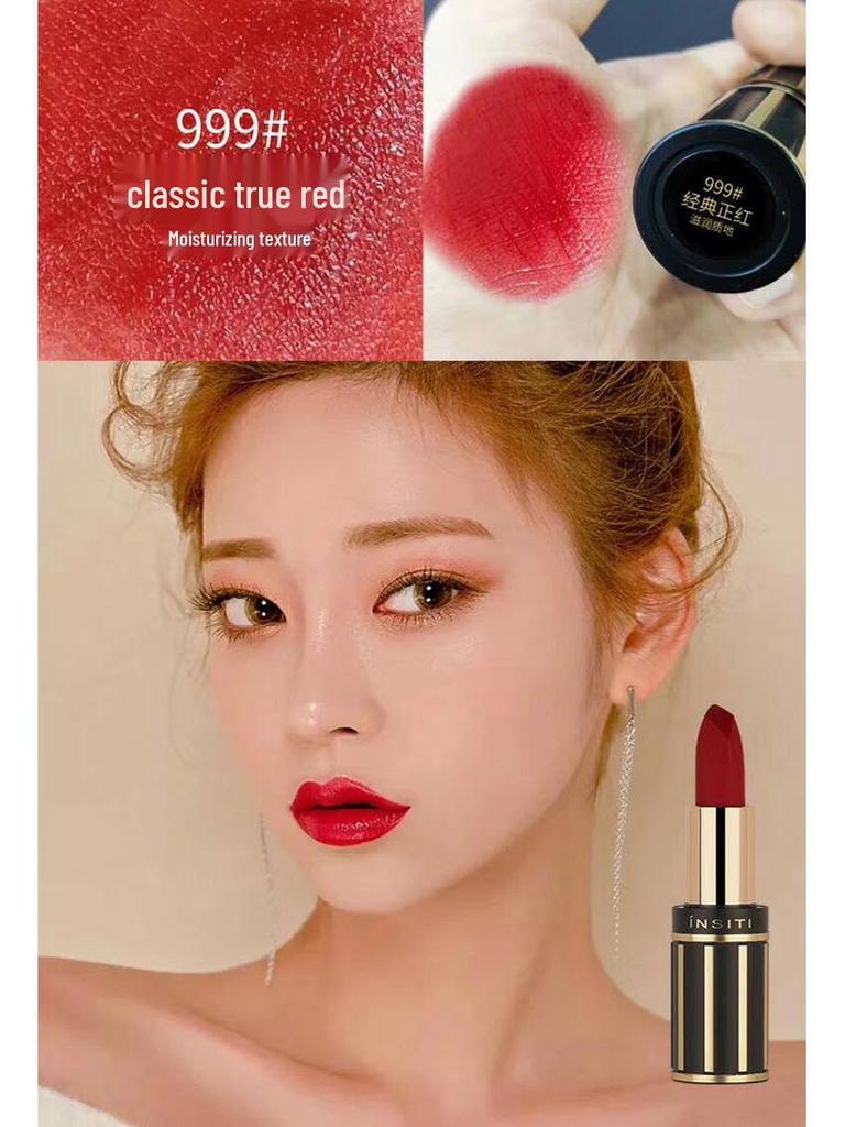 Yishiting Lip Love Moisturizing Matte Lipstick - High Pigment in Berry, Burgundy, Orange, Pink