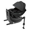 In September Combi Rotating Child Seat Kurumuve Compact R129 Egg Shock JS Black ISOFIX Fixed Compatible with Newborns [Released 2024]