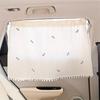 Eco-friendly Printed Curtain Sun Protection Reusable Auto Side Window Cover Accessories Car