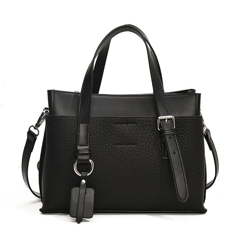 Модная текстурная сумка-тоут с узором личи, женская новая сумка-тоут, сумка-мессенджер на плечо для поездок