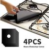 Stove Protector Covers Liner Reusable Clean Mat Pad Gas Cooker Cover Washable Stovetop Protector Kitchen Cookware Accessories