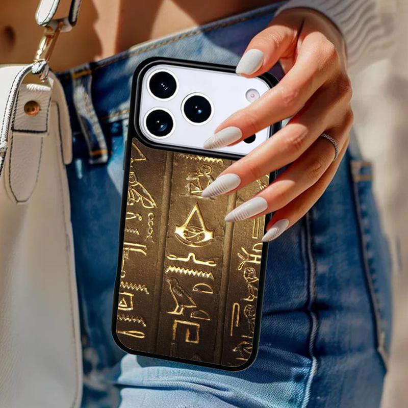 Anubis Egyptian God Phone Case For iPhone 17 Air 14 15 13 12 Max Cover For Apple 14 15 16 16e 11 Pro Max Plus Coque