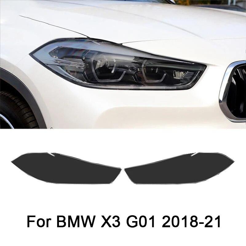 Auto Headlight Lamp Light Tinting Sticker For BMW F10 G20 F34 G30 F07 X3 F25 G01 X5 F15 X6 F16 F20 F21 F22 G32 X1 F49 X4 F26 G02