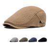 Beret Men's Spring Autumn Sunshade Sun Hat Forward Cap Youth Peaked Cap