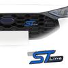ST LINE Grille Emblem For FOCUS 2 3 MK7 MK8 MK5 MK6 Mondeo Fiesta Kuga MK3 Fusion Cover Decoration Rear Trunk Metal Stickers