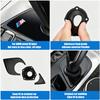 YGIE8 Car Interior Accessories Gear Shift Panel Dustproof Cap Cover Auto Decoration Stickers For BMW 5 6 Series G30 G32 6 GT G80 G06 M