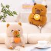 Cute Kepi Capybara Plush Toy Kawaii Cartoon Stuffed Animal Home Decor Plush Doll Gifts For Girl