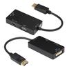 Адаптер 3-в-1 Displayport - HDMIVGADVI Многофункциональный кабель-преобразователь высокой четкости